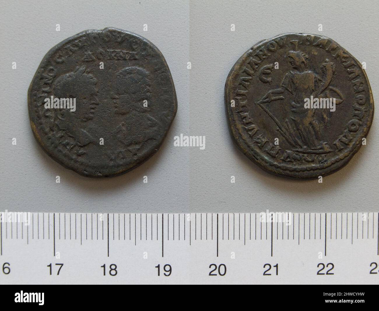 5 Assaria of Caracalla, Roman Emperor from Marcianopolis. Ruler