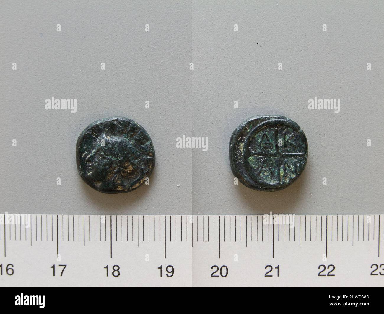 Coin from Akanthos. Mint: Acanthus Stock Photo - Alamy