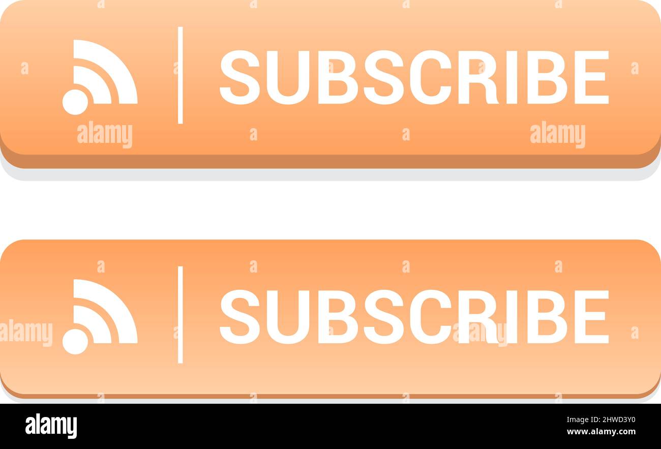 Subscribe buttons hi-res stock photography and images - Alamy