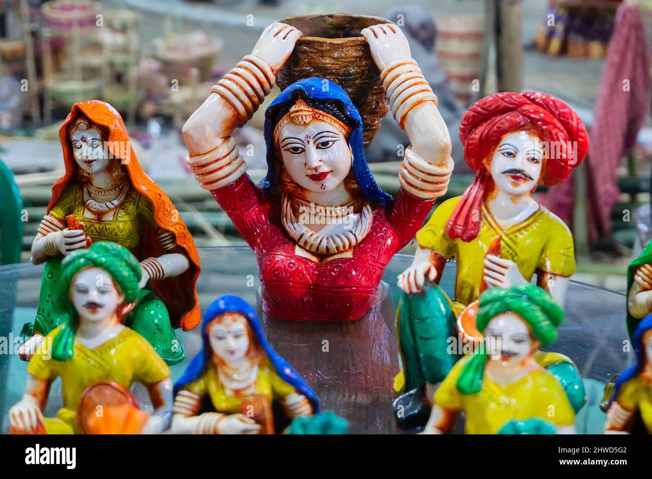 Kolkata, West Bengal, India 31st December 2018 Colorful female