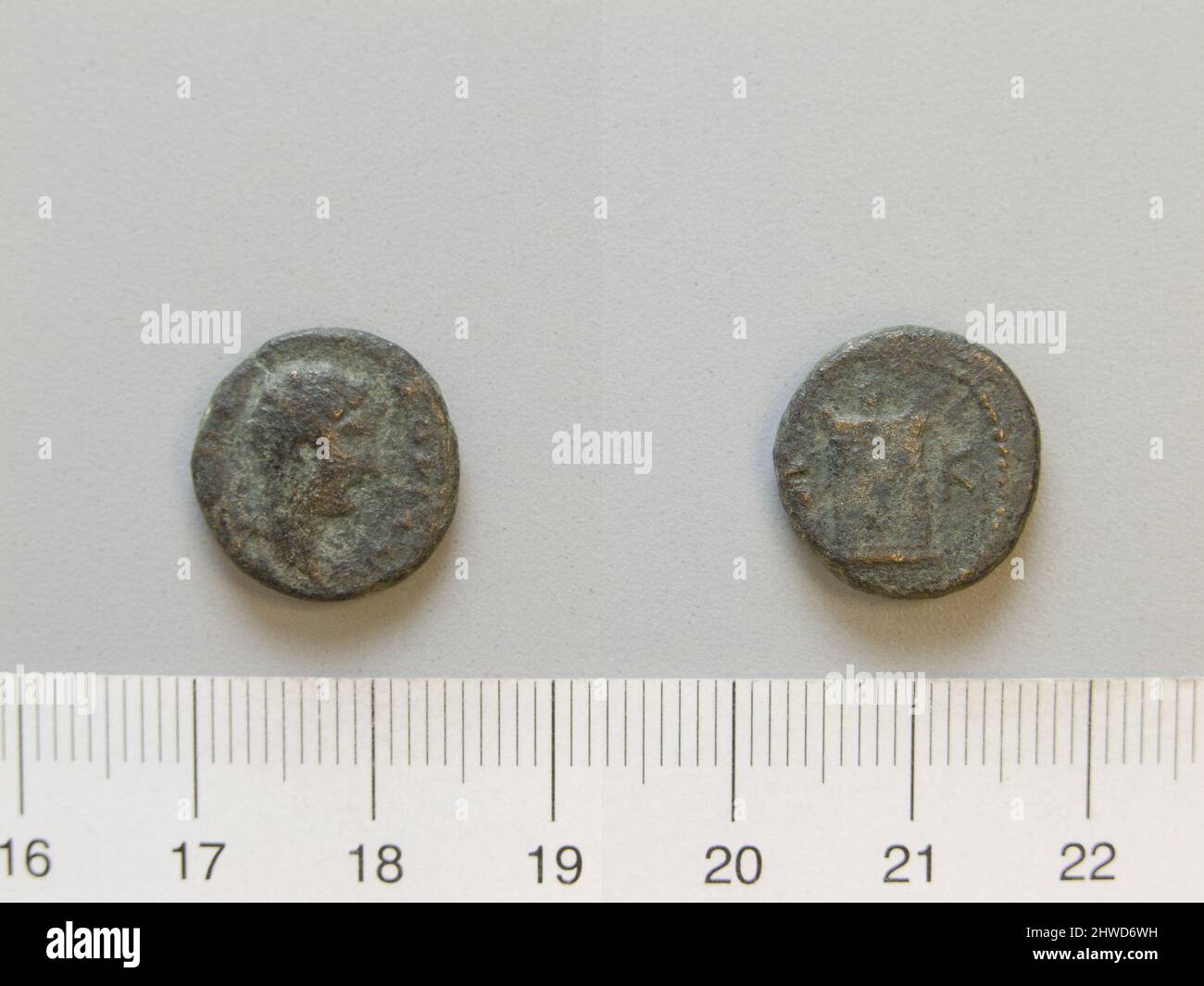 Coin of Hadrian, Emperor of Rome from Crete in genere. Ruler: Hadrian ...