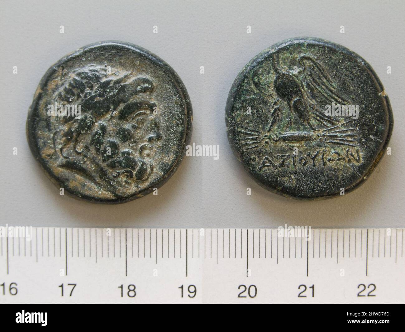 Coin of Mithridates VI, King of Pontus from Gaziura. Ruler: Mithridates ...