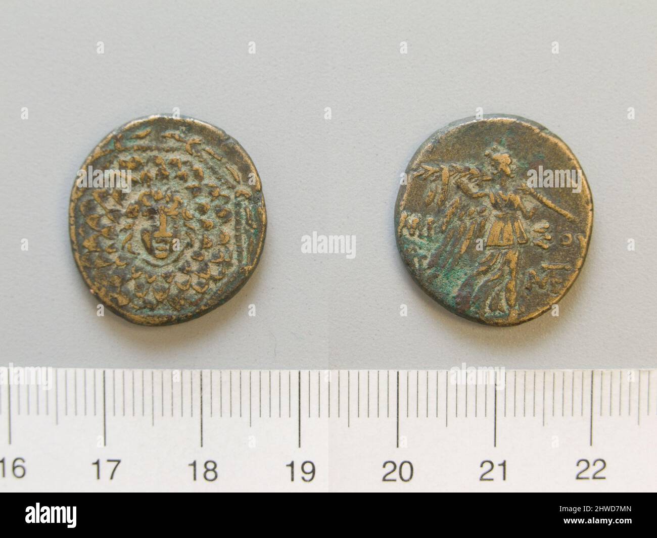 Coin of Mithridates VI, King of Pontus from Amisus. Ruler: Mithridates ...