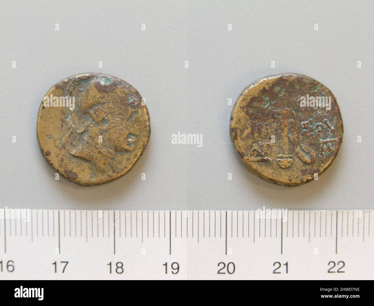 Coin of Mithridates VI, King of Pontus from Amisus. Ruler: Mithridates ...