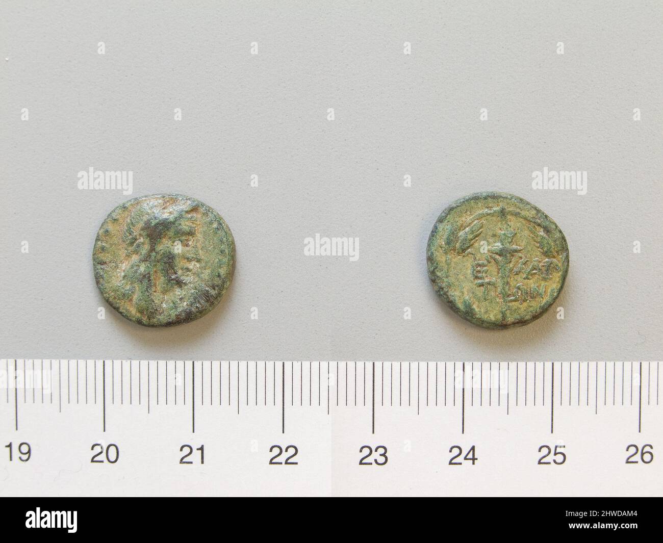 Coin from Elaea. Mint Elaea Artist Unknown Stock Photo Alamy