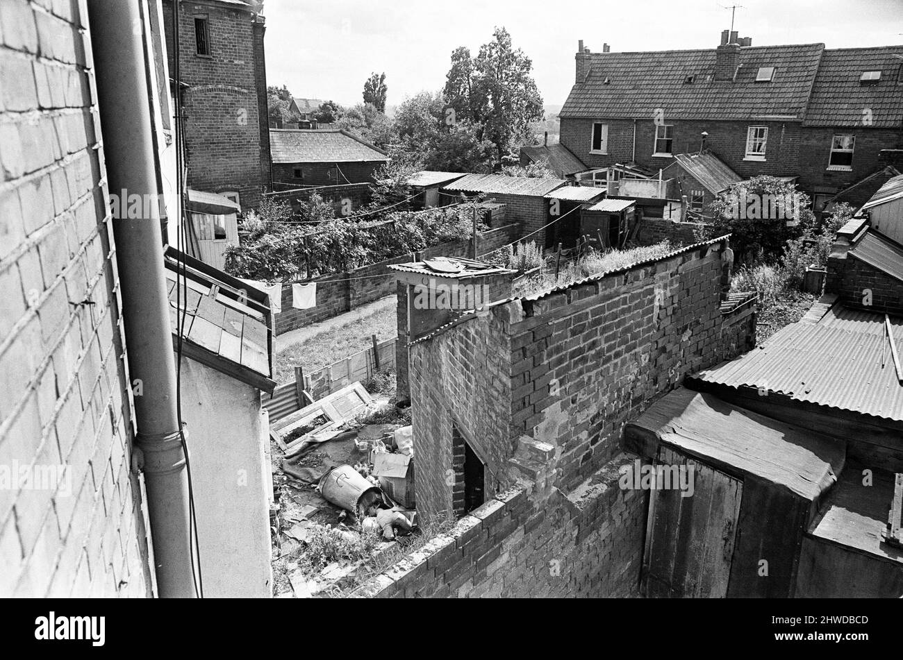 Waterloo Road, Reading, Berkshire. July 1970 Stock Photo Alamy