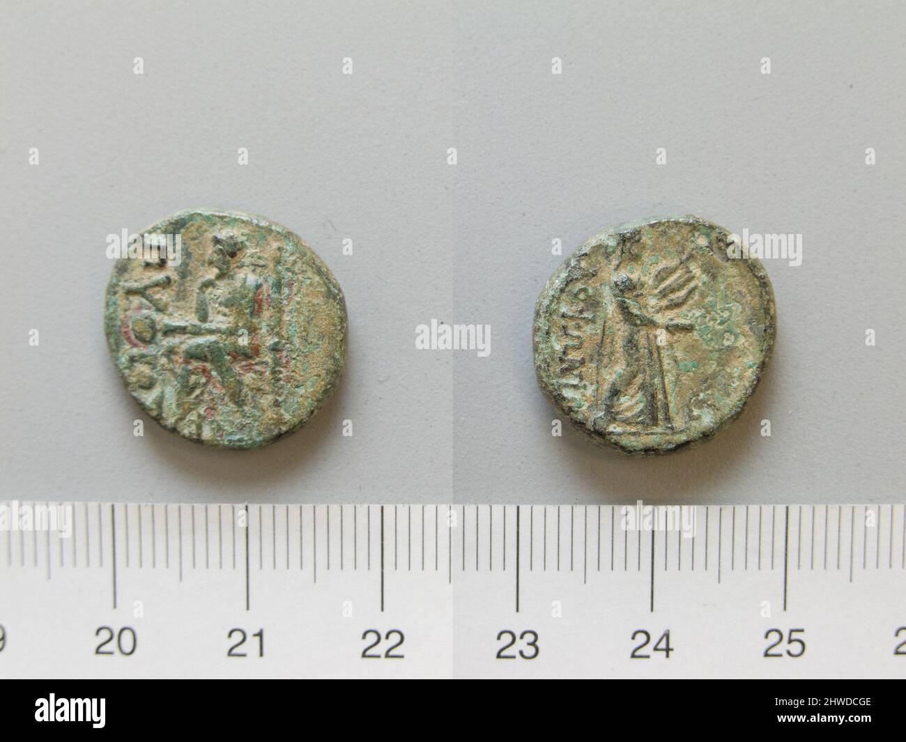 Coloman Coin Coin from Colophon. Mint: Colophon Artist: Unknown Stock Photo - Alamy