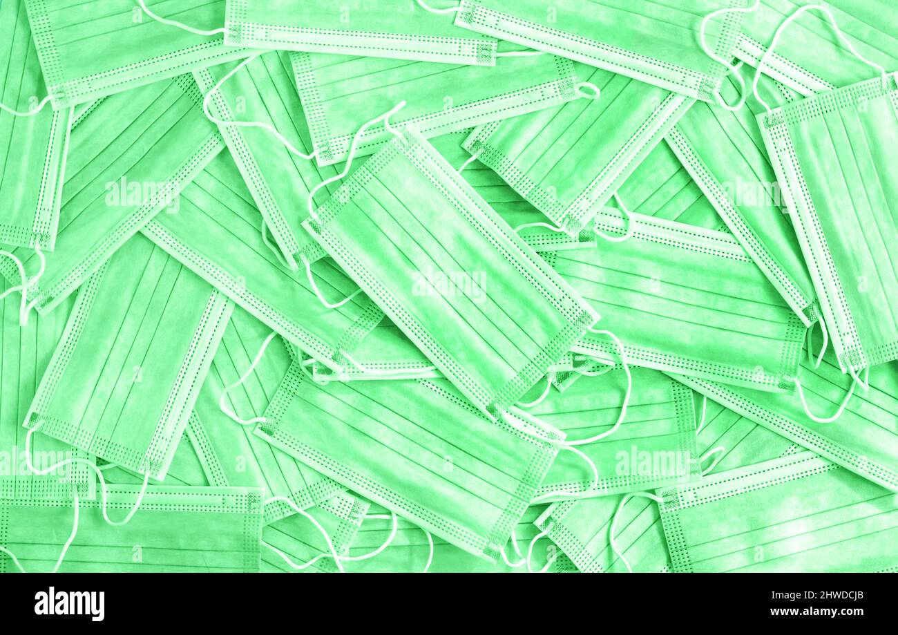Stack disposable face masks hi-res stock photography and images - Alamy