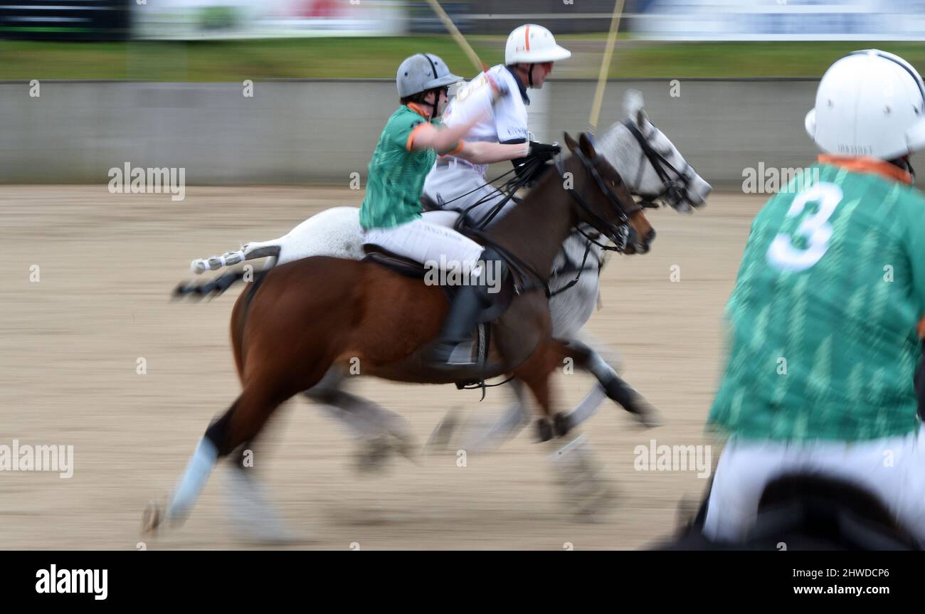 The inspired arena polo test match hi-res stock photography and images -  Alamy