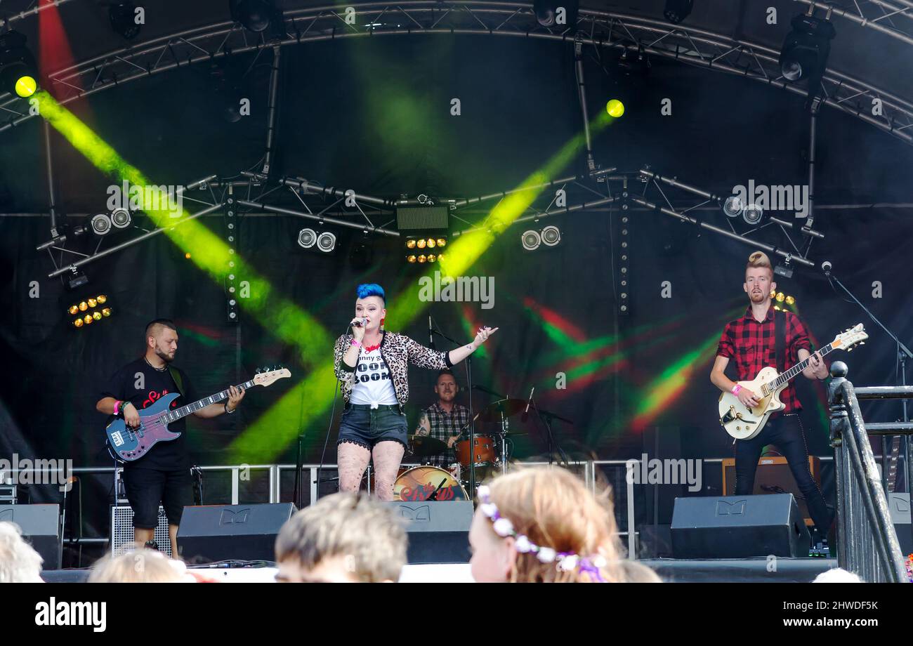 Coleford Music Festival, Forest of Dean, Gloucestershire Stock Photo