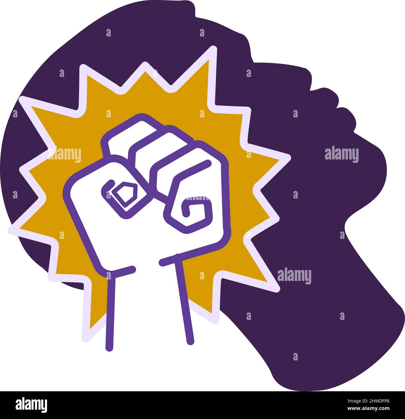 power fist exploding into a head Stock Vector Image & Art Alamy