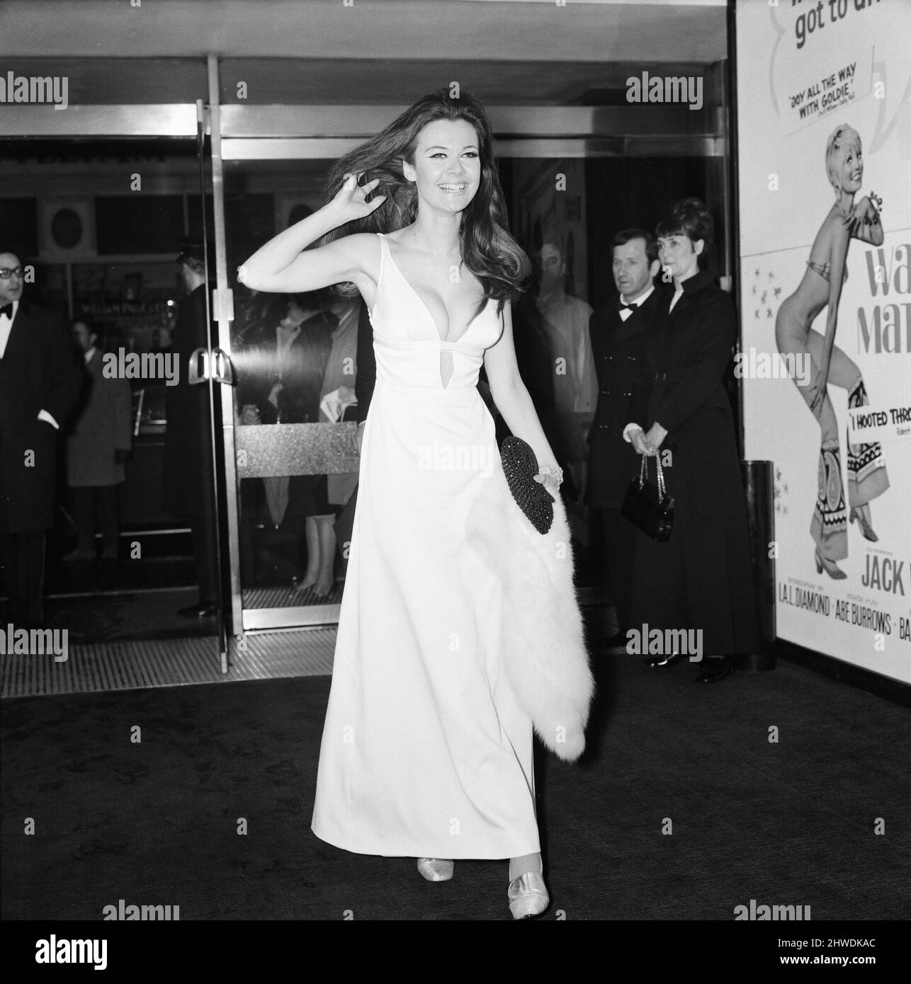 Cactus Flower 1970 film premiere at the Columbia Theatre, Shaftesbury