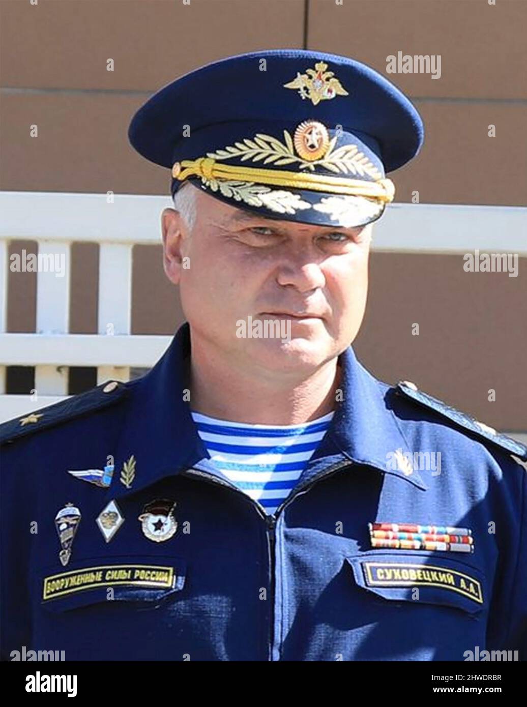 ANDREY SUKHOVITSKY (1975-2022) Russian Major General in 2021. Photo: Kremil/Rus Stock Photo
