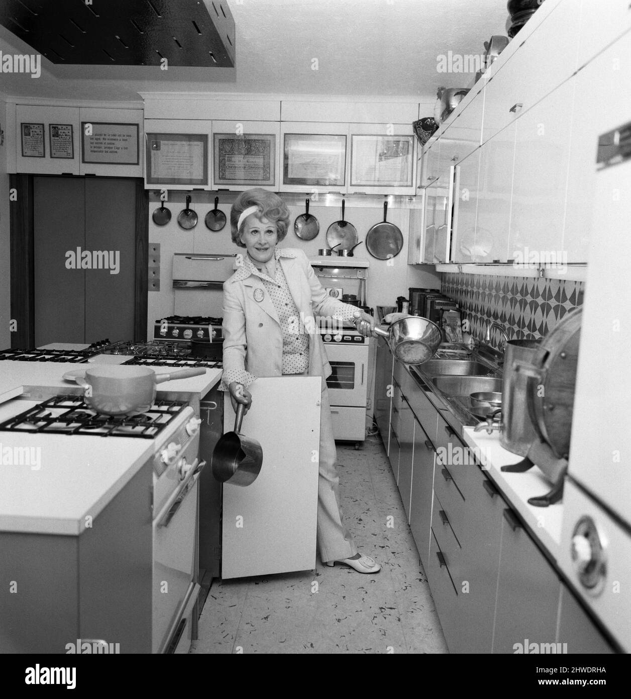 Johnnie and Fanny Cradock, the television cookery expert, have moved to