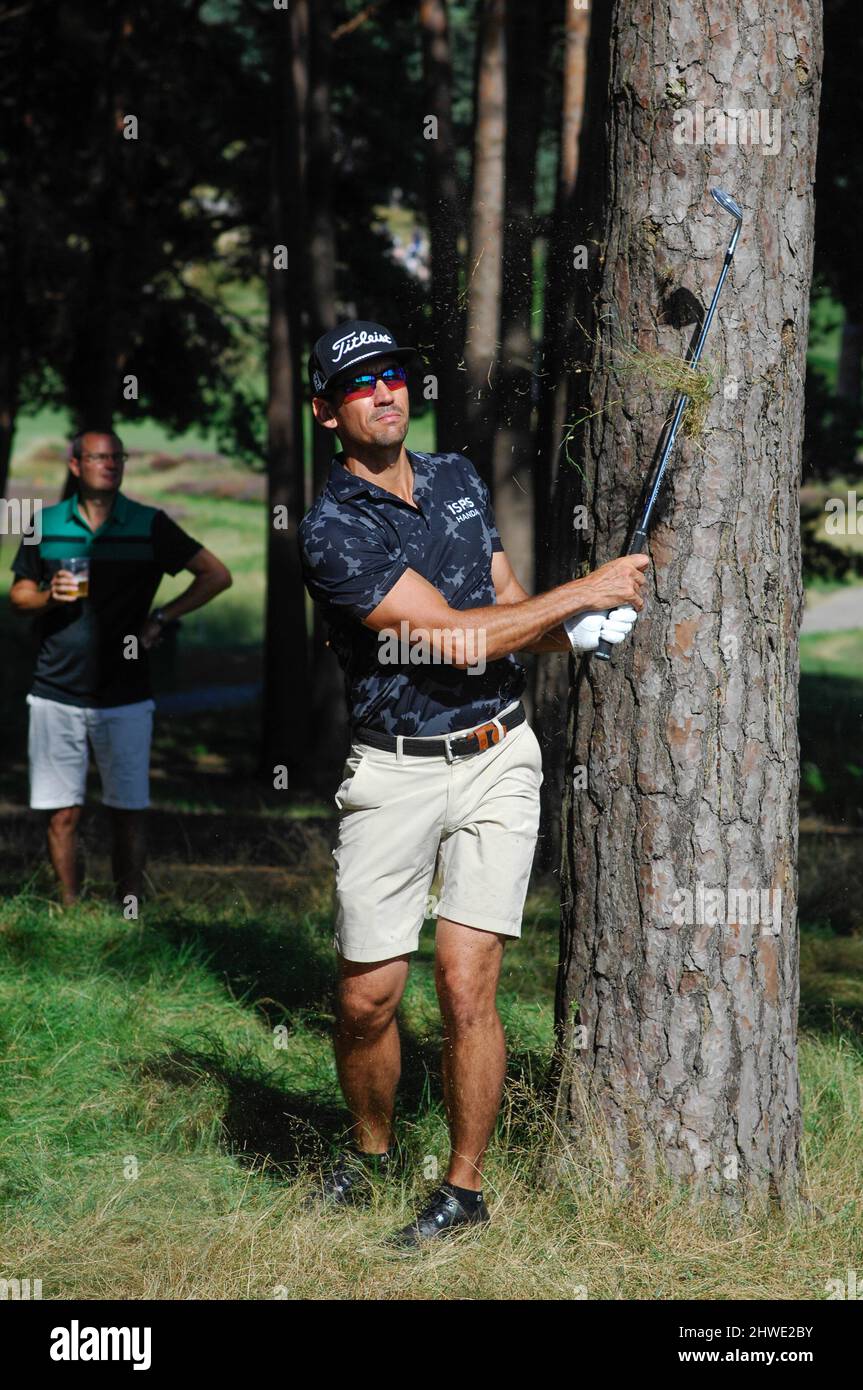 Rafael Cabrera-Bello Professional Golfer Stock Photo