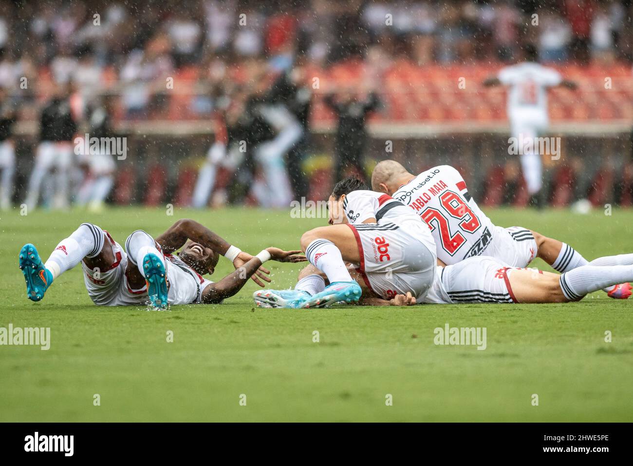 SÃO PAULO, SP - 05.03.2022: SÃO PAULO FC X CORINTHIANS - Calleri