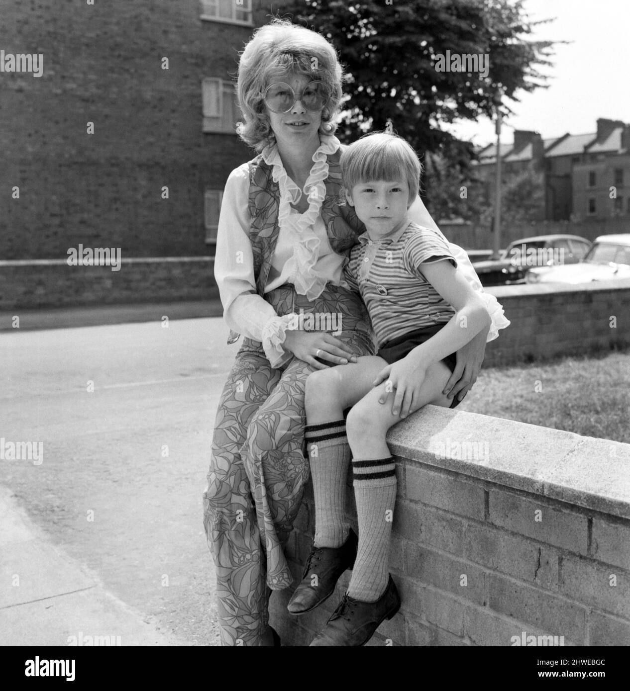 Rolling Stones Death of Brian Jones (Pat Andrews and Son Mark). July