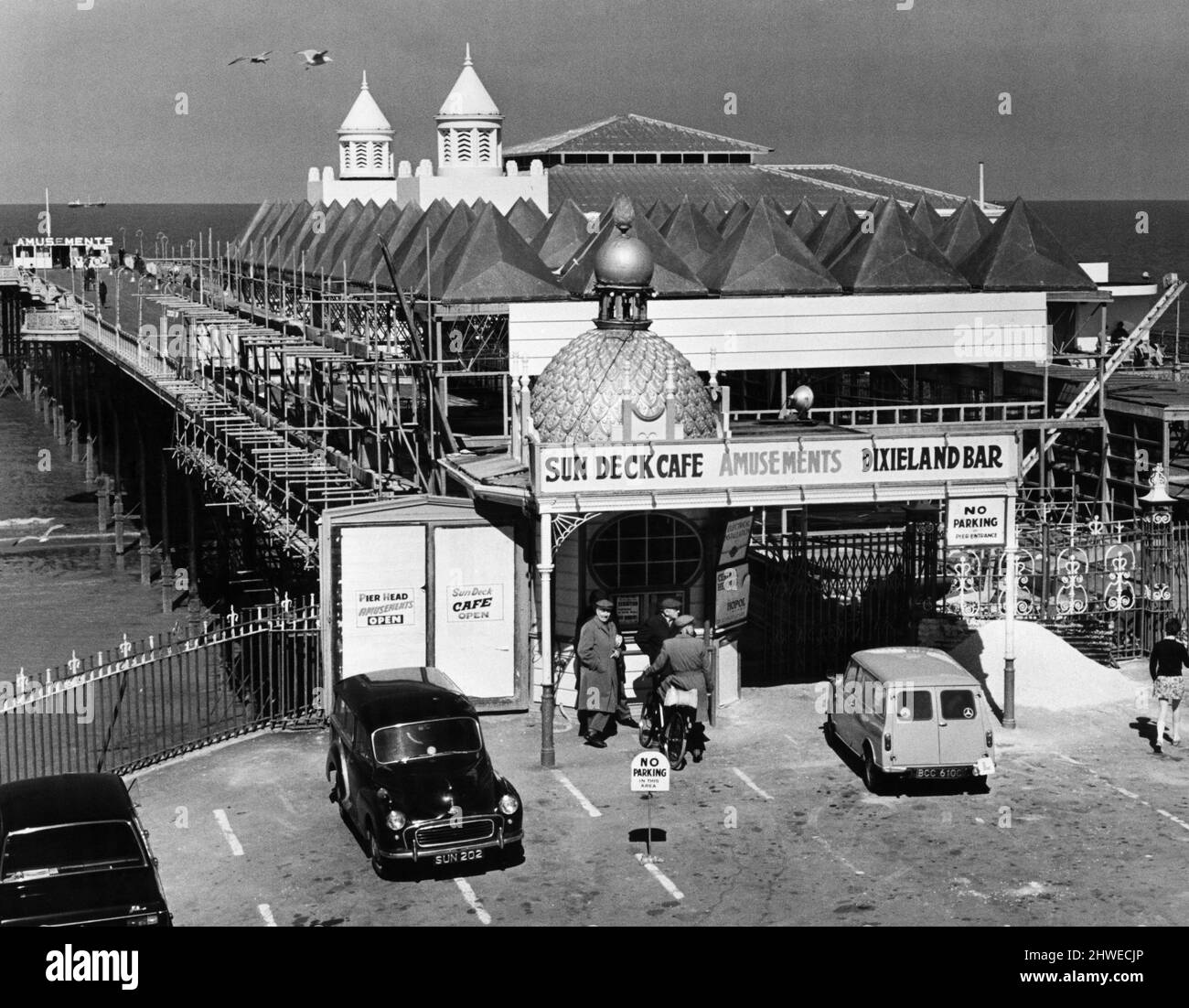 Colwyn Bay's Pier and Pavillion is rapidly taking on a new look, as