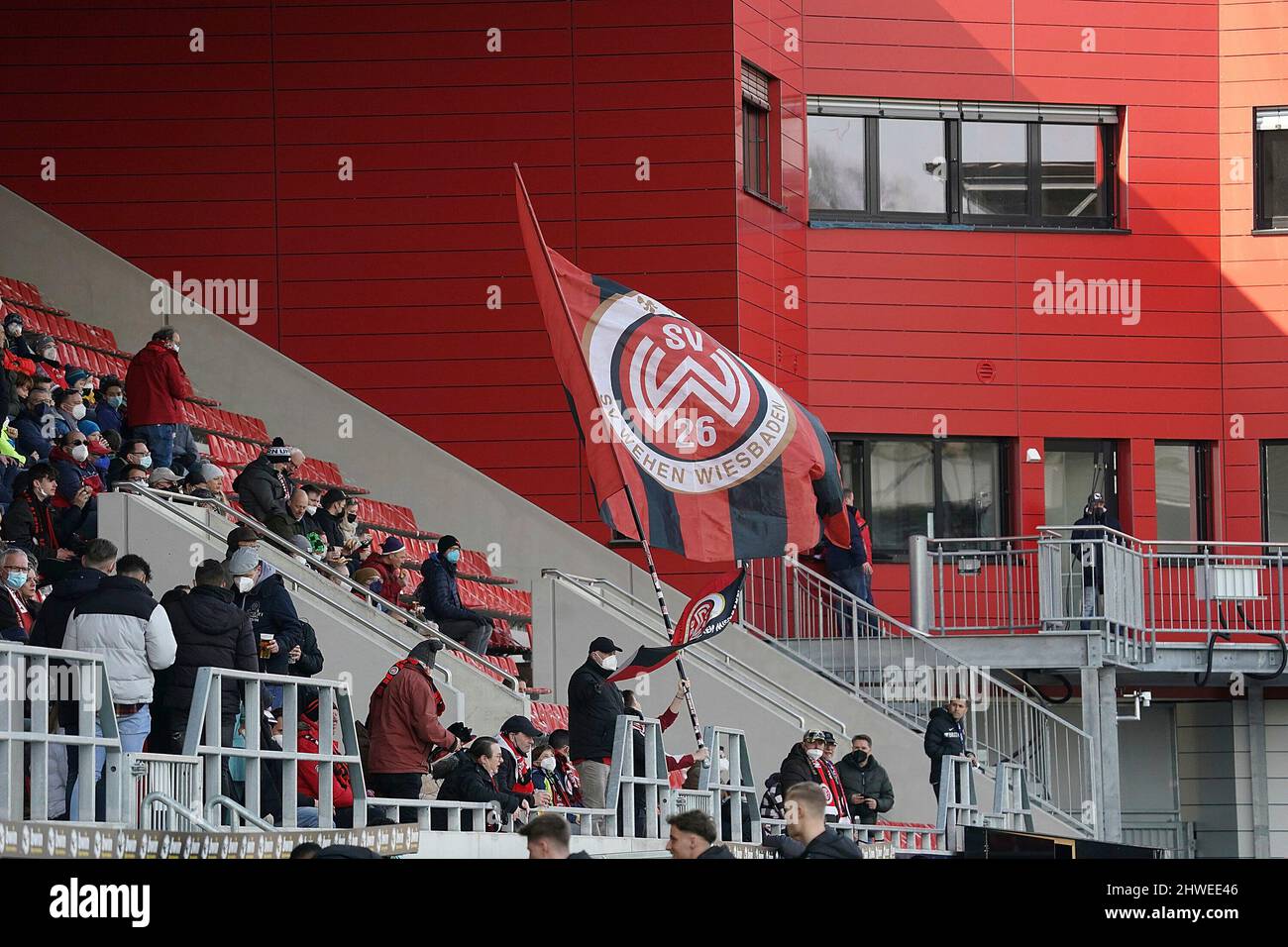 A Brita Arena é O Estado De Casa Do Time De Futebol Sv Quando Wiesbaden Joga  Na Liga Profissional Na Alemanha Fotografia Editorial - Imagem de esporte,  grama: 231058412