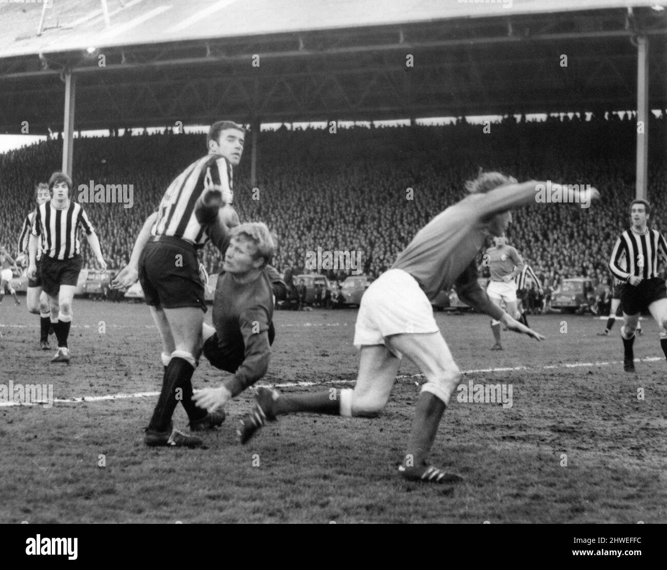 Rangers 0-0 Newcastle United, Inter-Cities Fairs Cup Semi Final, 1st ...