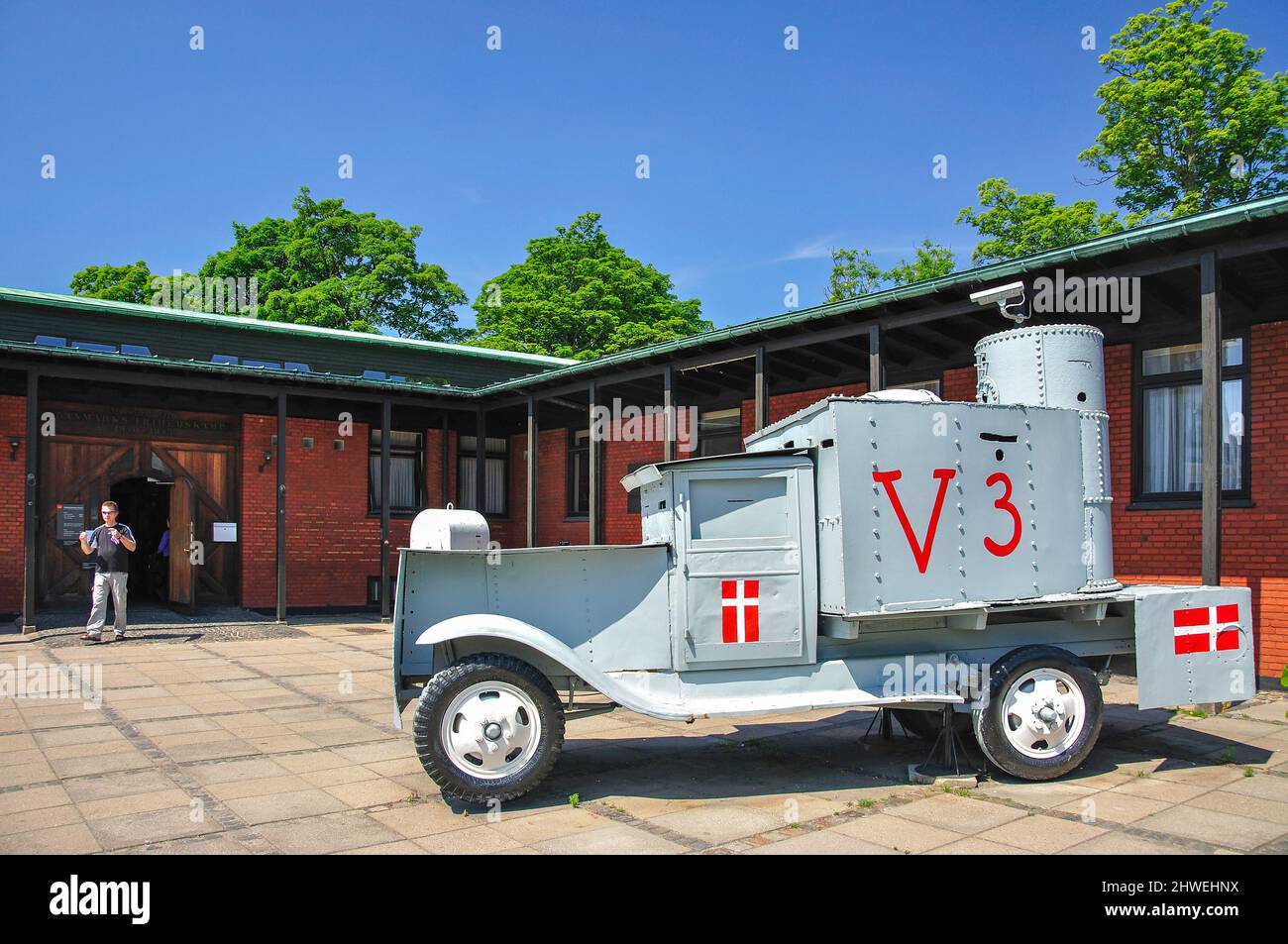 The Museum of Danish Resistance, Churchillparken, Copenhagen (Kobenhavn), Kingdom of Denmark Stock Photo