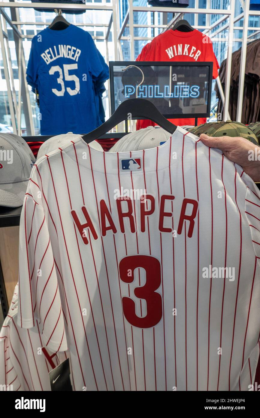 Major League Baseball flagship store in Rockefeller Center, New York
