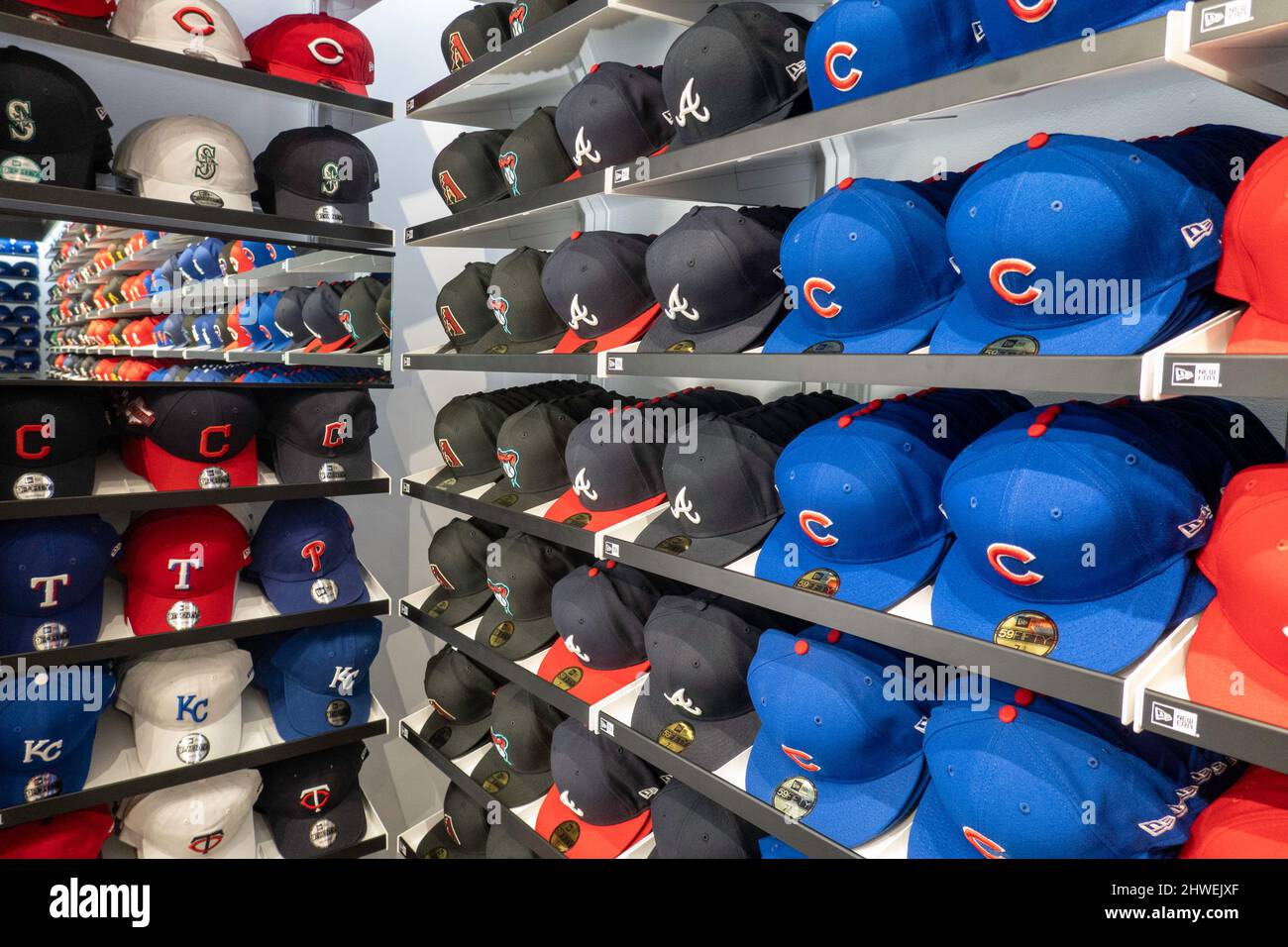 Major League Baseball flagship store in Rockefeller Center, New York
