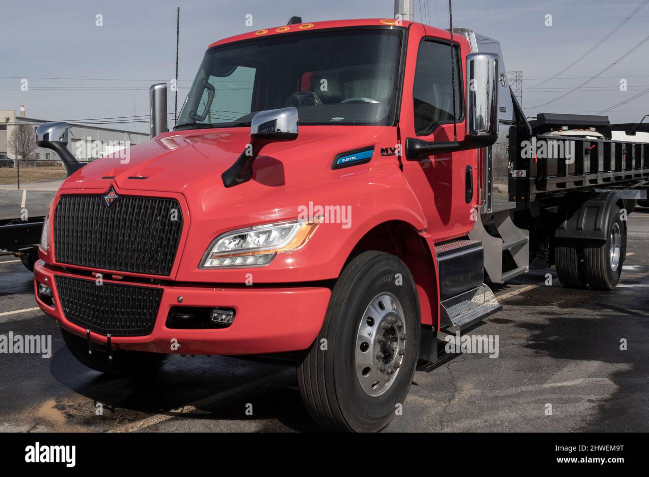 Indianapolis Circa March 2022 Navistar International eMV Electric