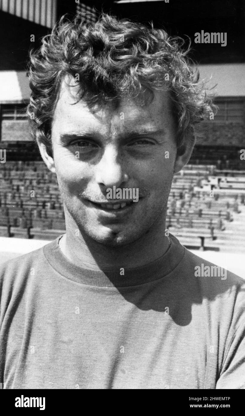 Denis Thwaites, Birmingham City Football Player, 18th July 1969. Stock Photo