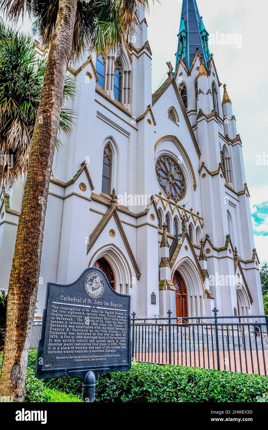 Cathedral of Saint John the Baptist Stock Photo - Alamy