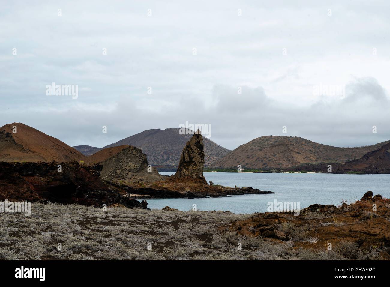 Photograph of Isla Bartolom , a small island on the east side of Isla ...