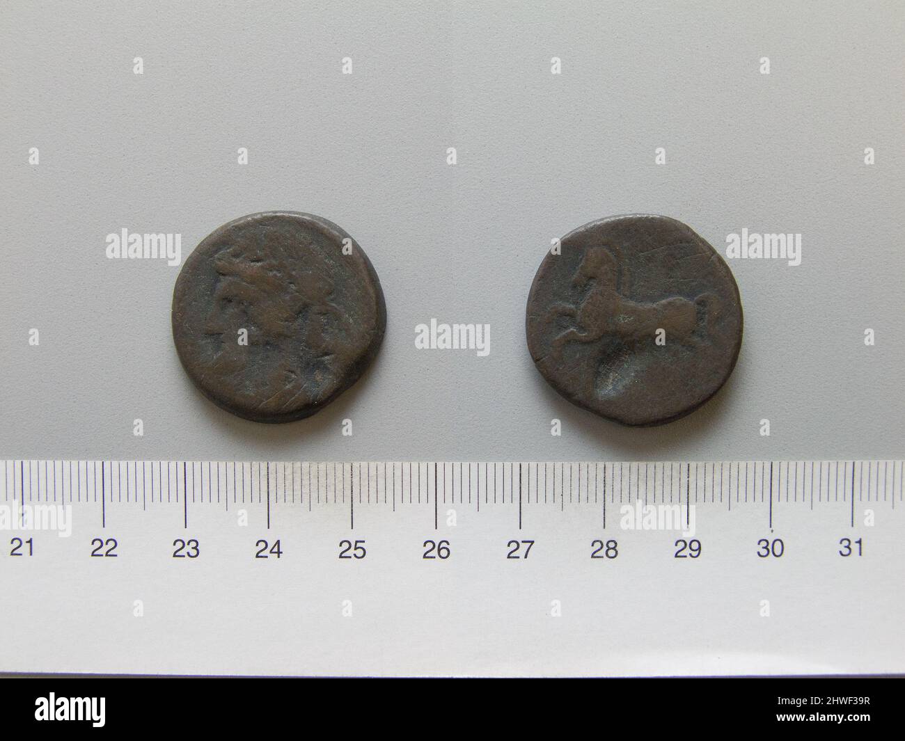 Micipsa Coin Coin of Micipsa from Numidia. Ruler: Micipsa, King of Numidia, ruled ...