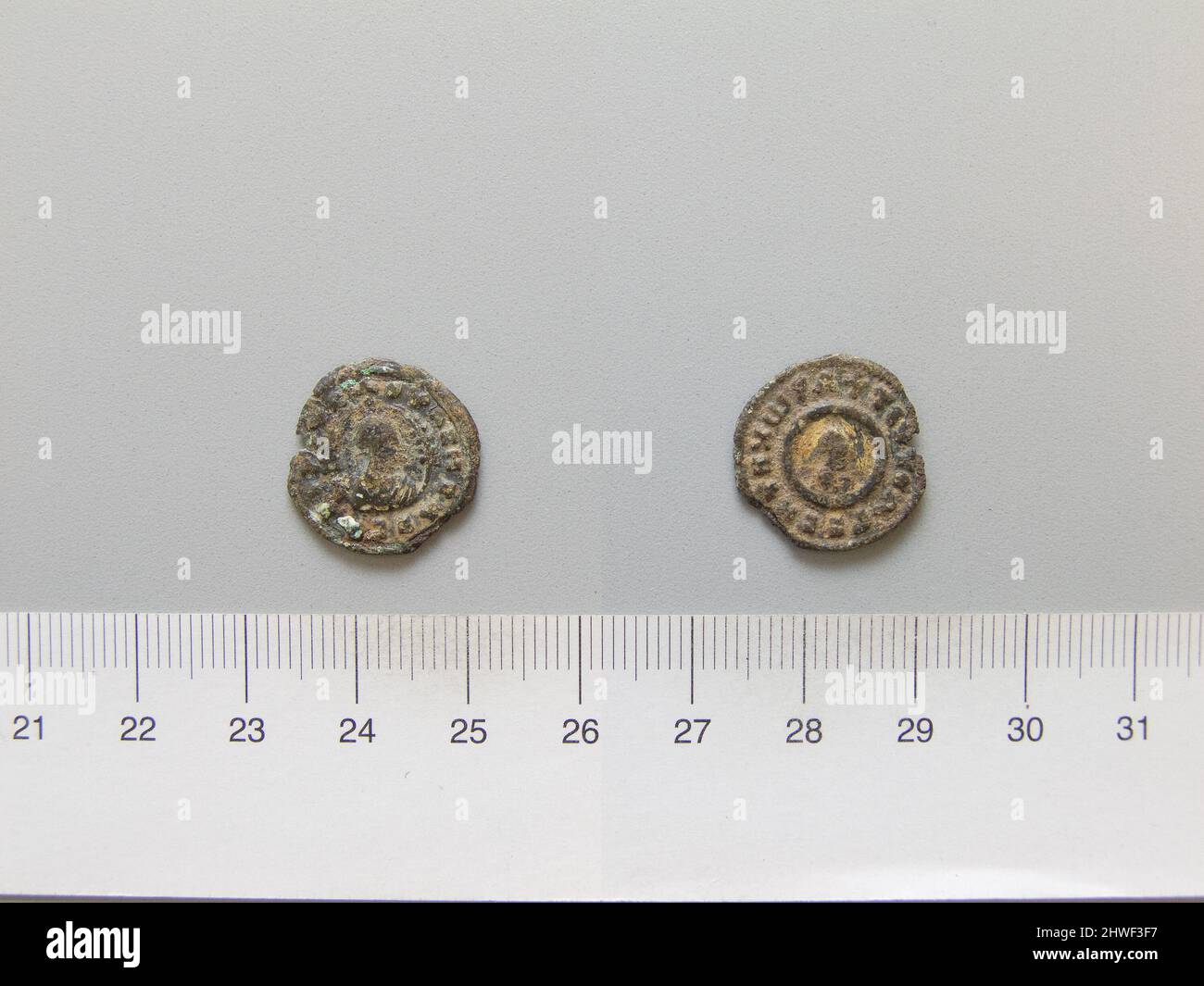 Coin of King Ouazebas from Axum. Ruler King Ouazebas Mint Axum Artist