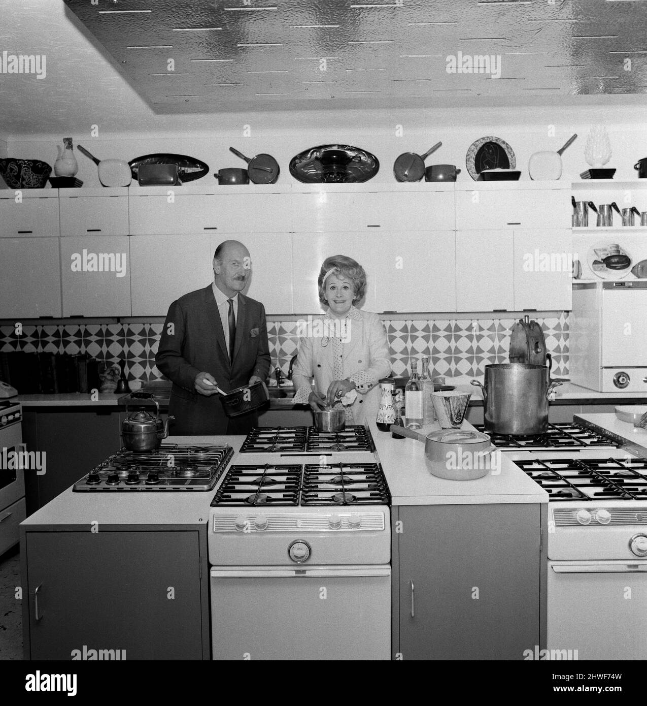 Johnnie and Fanny Cradock, the television cookery expert, have moved to