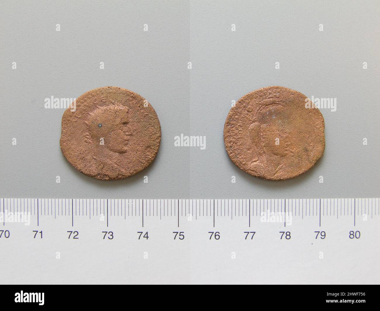 Ibls Ruler Coin of Severus Alexander, Emperor of Rome from Nisibis. Ruler: Severus ...