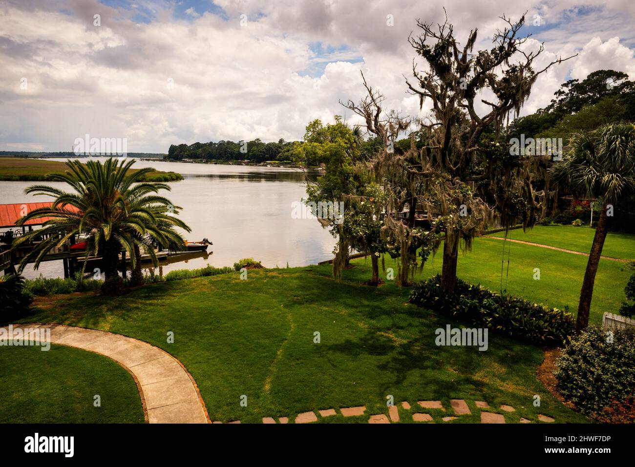 Known for relaxed elegance, Lowcountry style on the Vernon River in