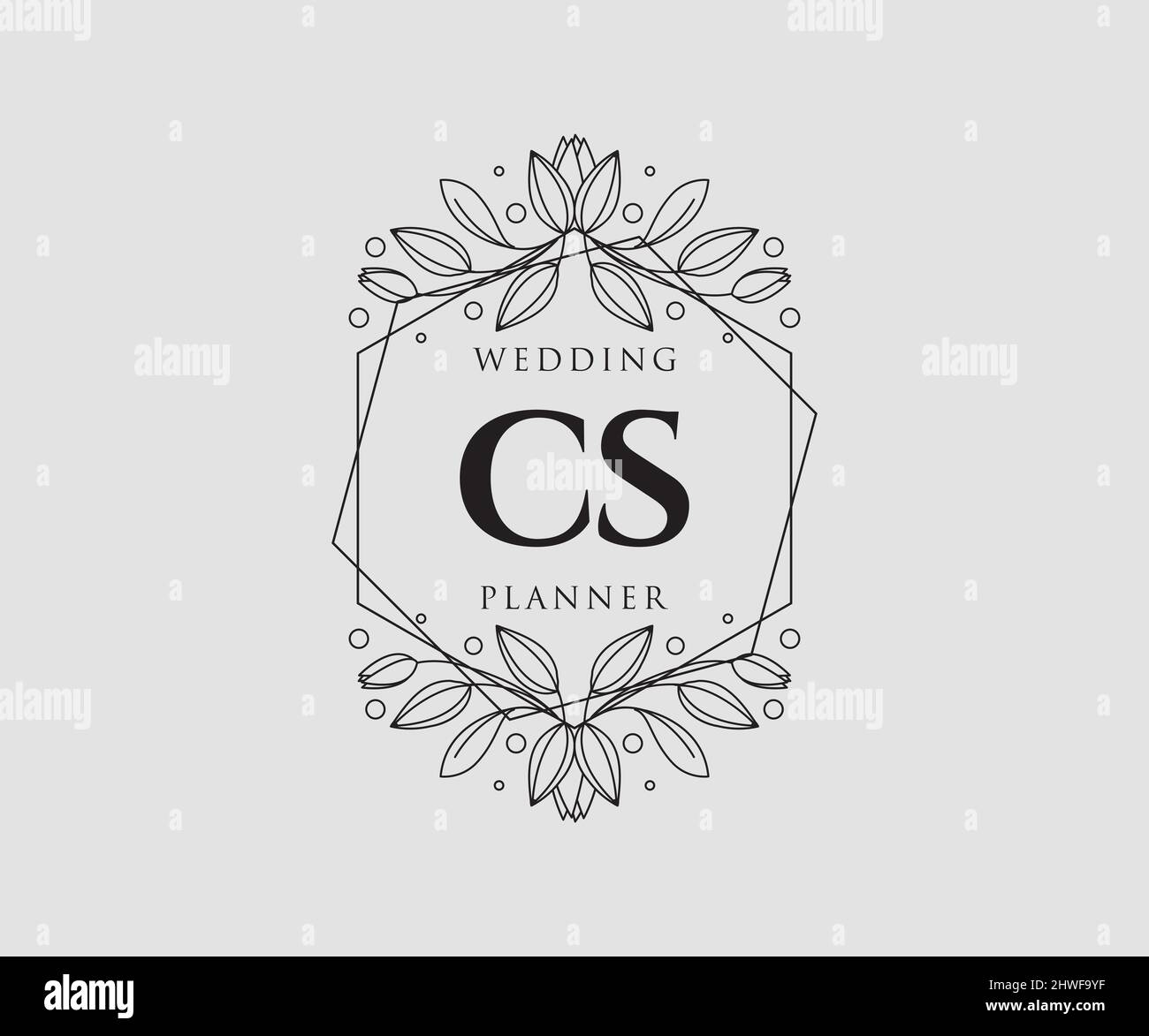 Free wedding monogram - Vector Art