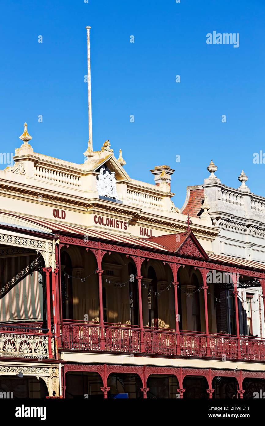 Ballarat Australia / The Ballarat Old Colonists Hall building was built