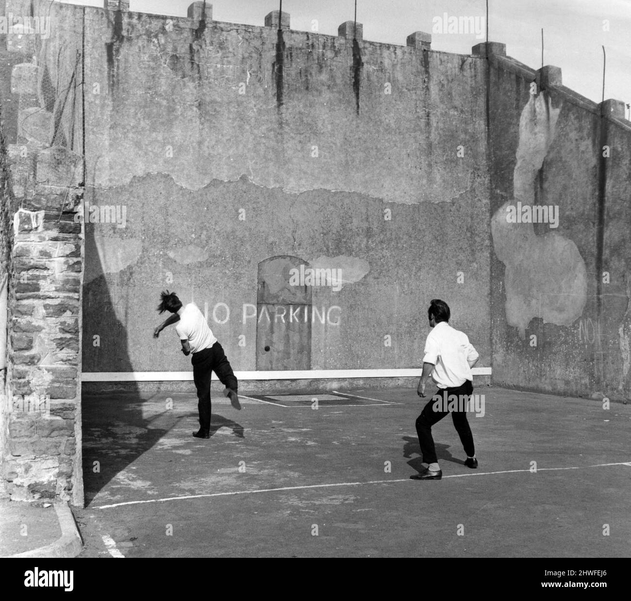 1960s handball hi-res stock photography and images - Alamy