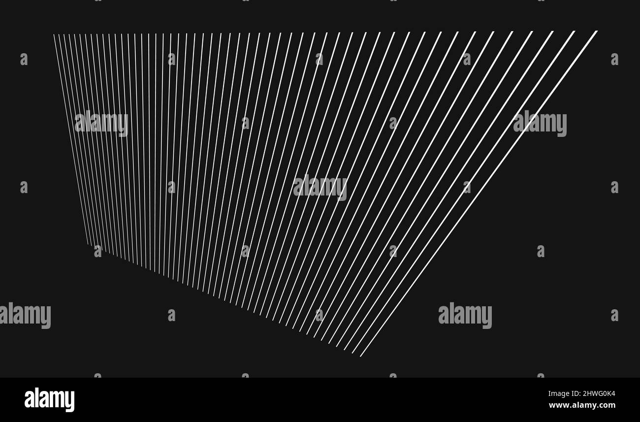 3D lines, stripes. Perspective, vanishing, converging lines - stock ...