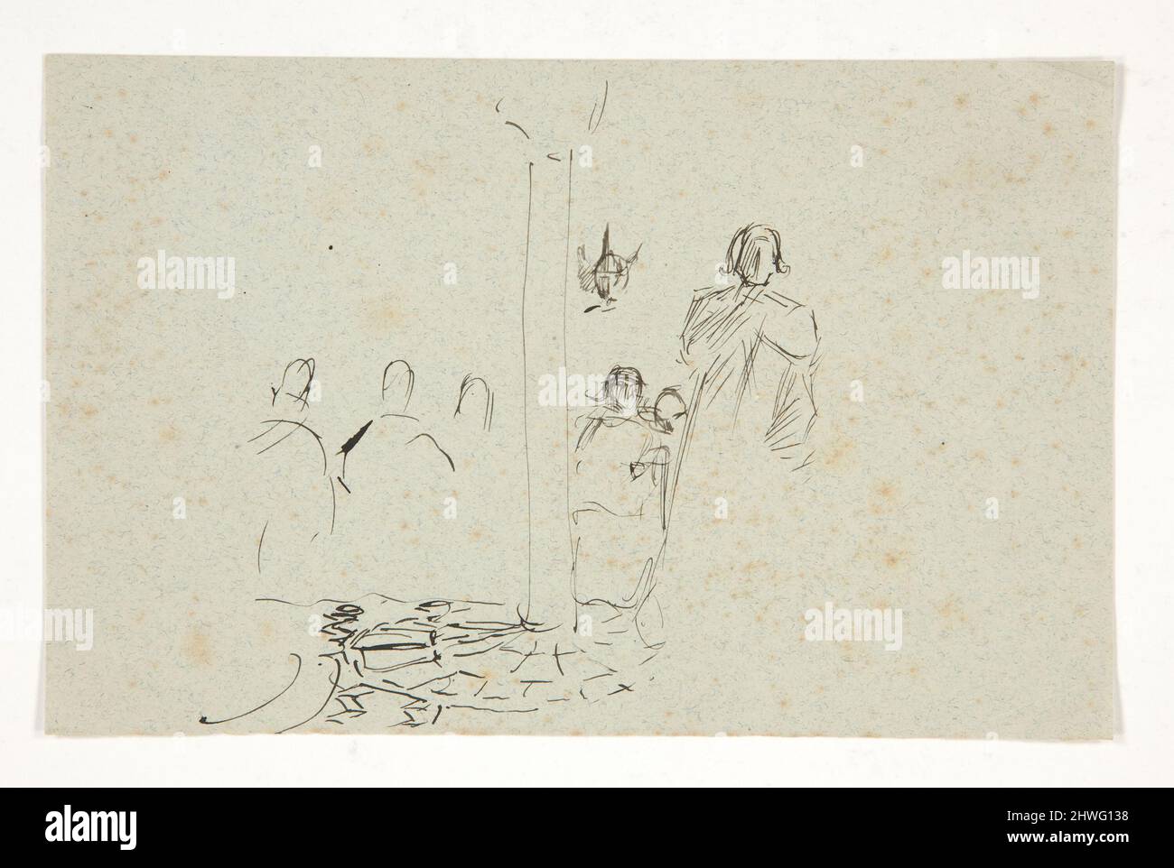 Galahad at the Castle, study for The Quest of the Holy Grail (series of ...