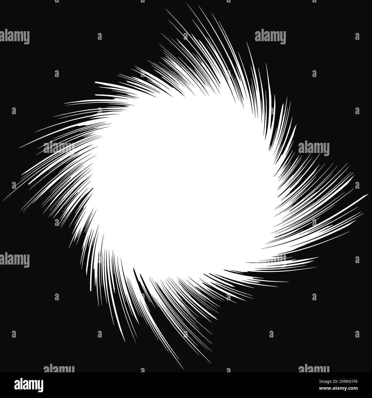 Radial, radiating, burst vector shape - stock vector illustration, clip ...