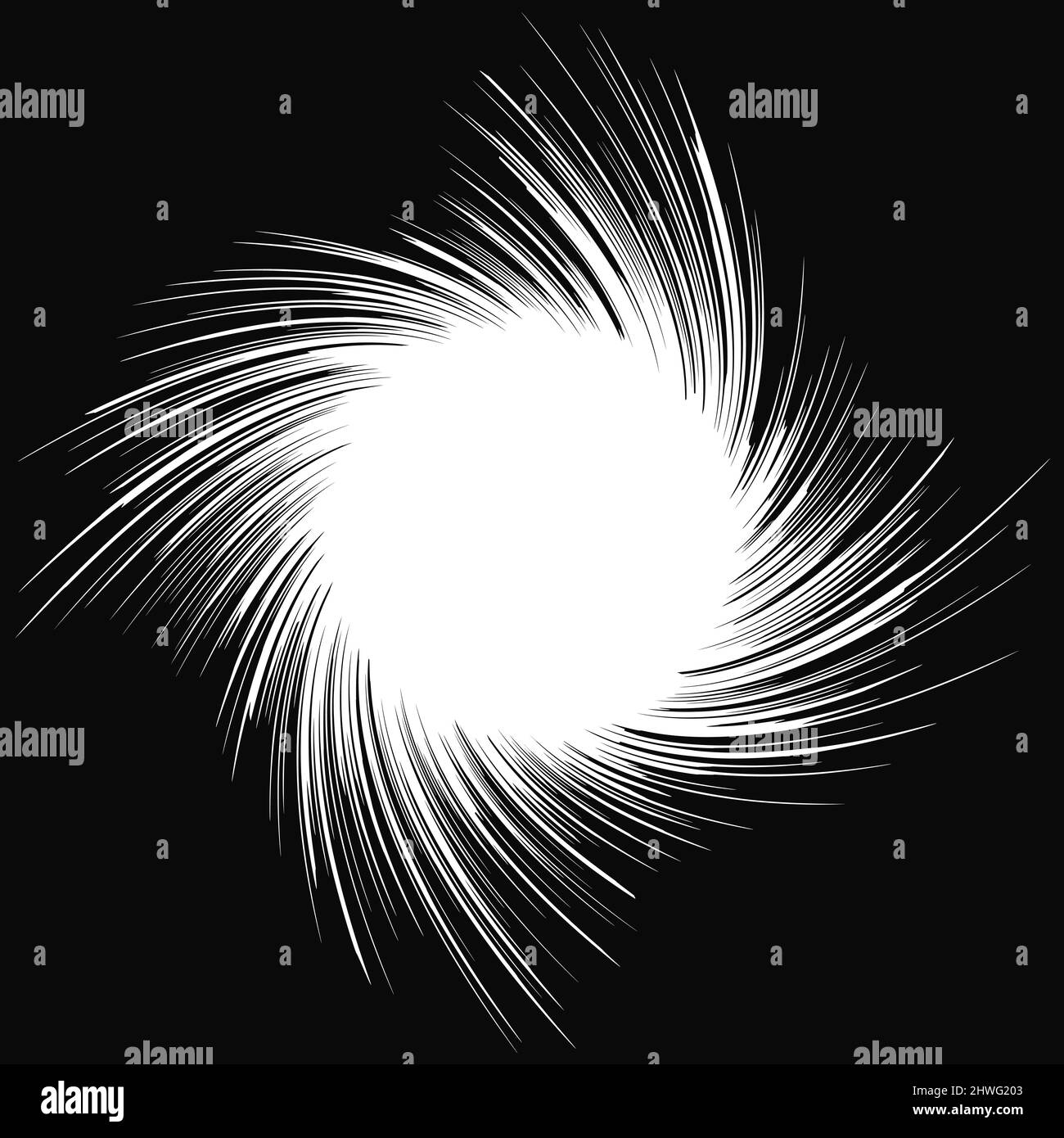 Radial, radiating, burst vector shape - stock vector illustration, clip ...
