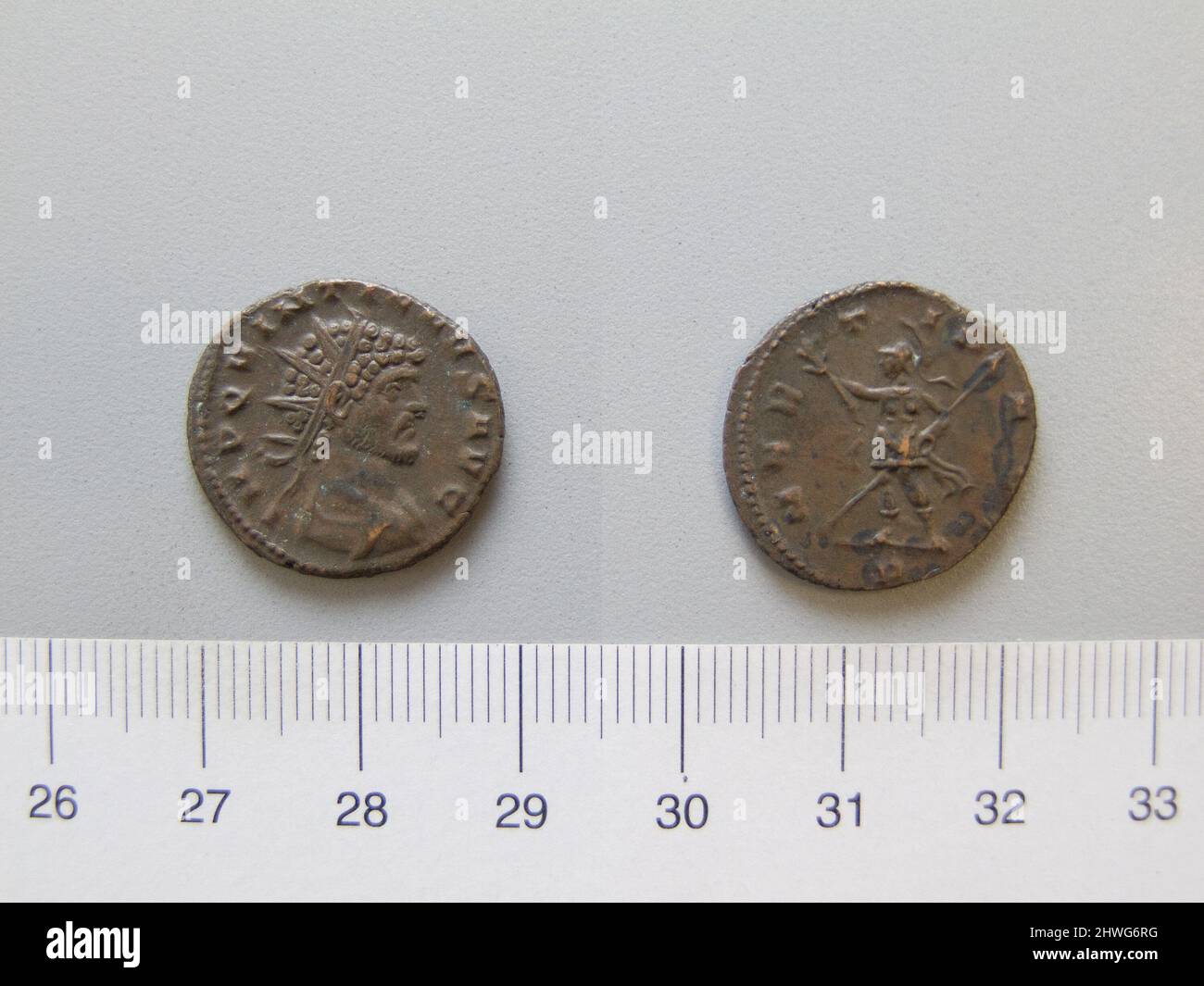 Antoninianus of Quintillus from Milan. Ruler Quintillus, Emperor of