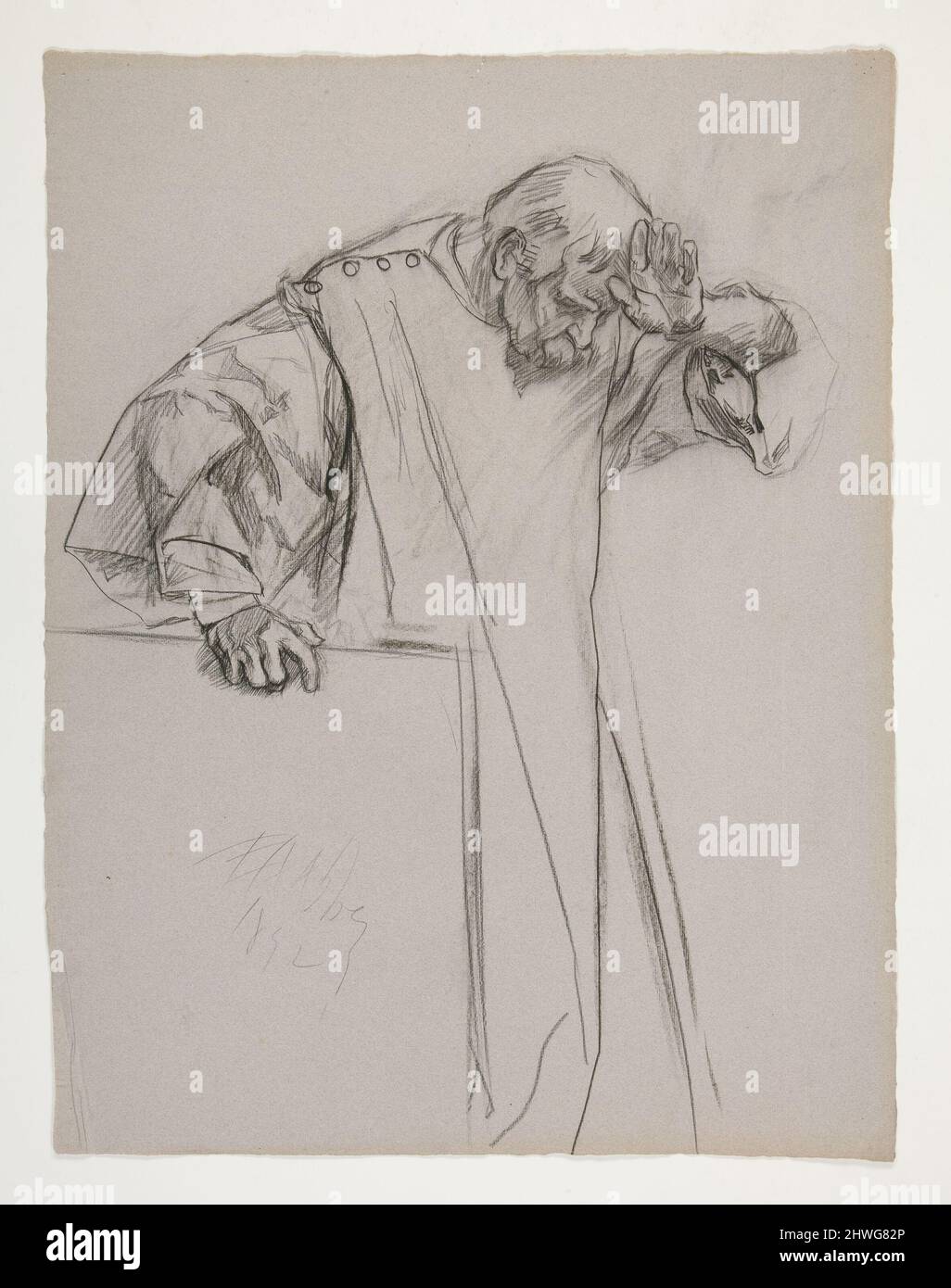 Figure studies for King Arthur’s Round Table, from The Quest of the ...