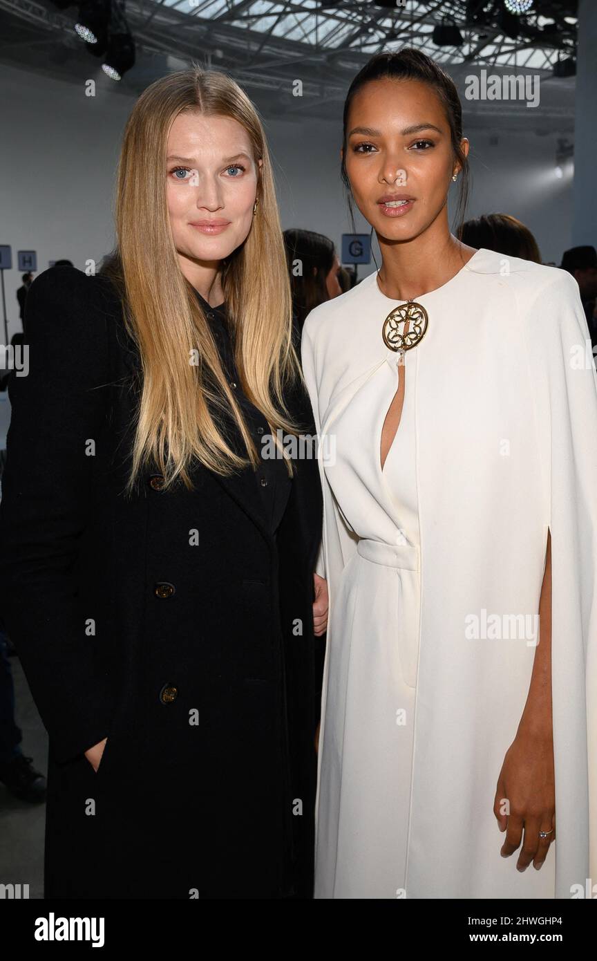 Paris, France. 5th MArch, 2022. Toni Garrn and Lais Ribeiro attend the