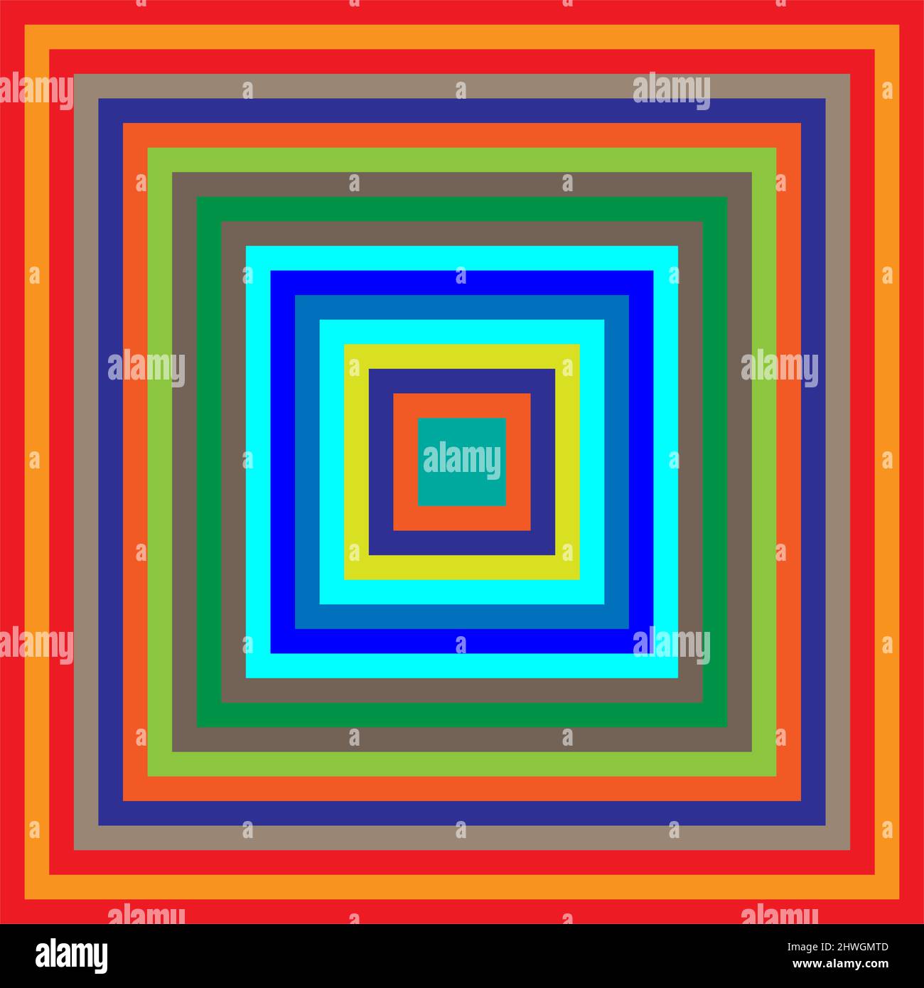 Colorful random squares abstract geometric element - stock vector ...