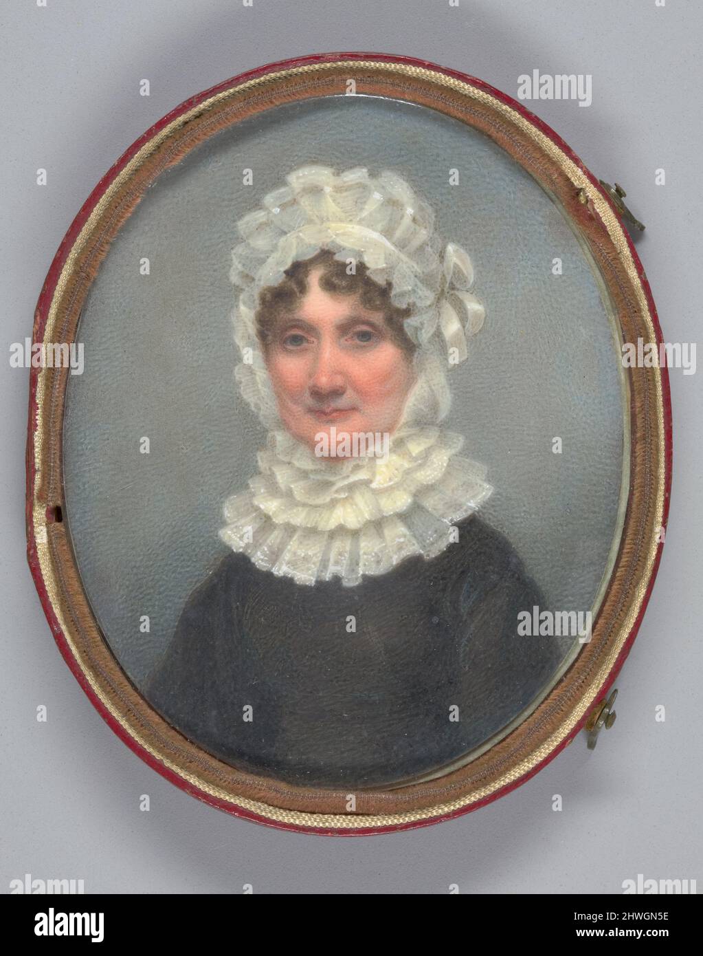 Martha Pawley LaBruce (1766–1822).  Artist: Charles Fraser, American, 1782–1860After: Samuel Finley Breese Morse, American, 1791–1872, B.A. 1810, M.A. 1816, LL.D. 1846 Stock Photo