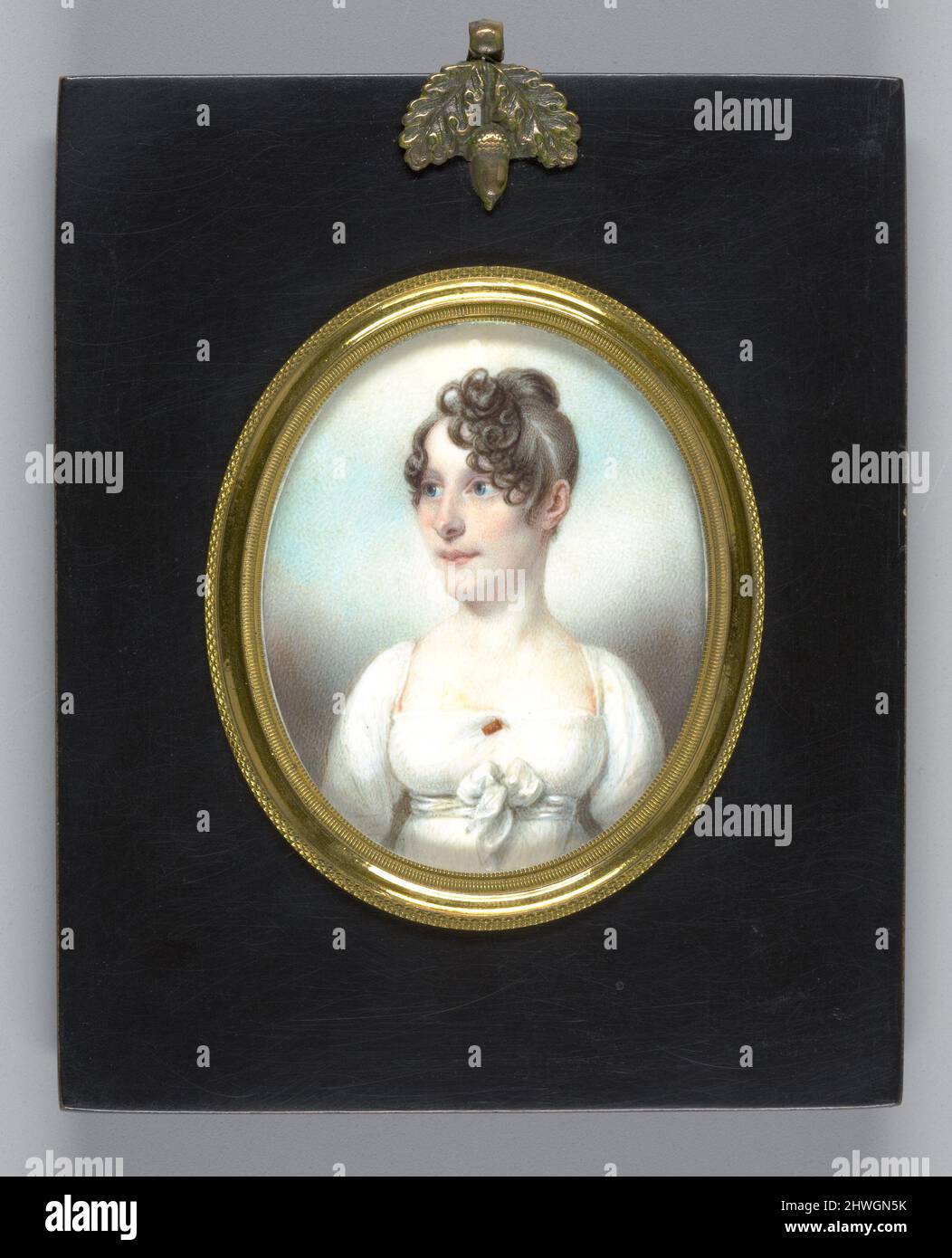 Eleanora Westray Darley (1780–1849).  Artist: William Dunlap, American, 1766–1839 Stock Photo
