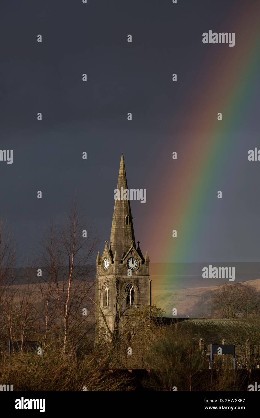 Holy Trinity Church, Littleborough Stock Photo